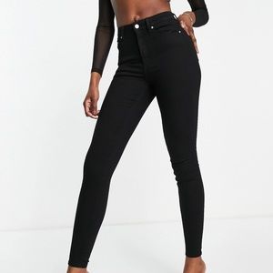 Tall High rise Black Skinny jeans